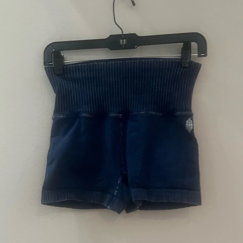 FP Movement by Free People Indigo Bike Shorts - Picture 2 of 9